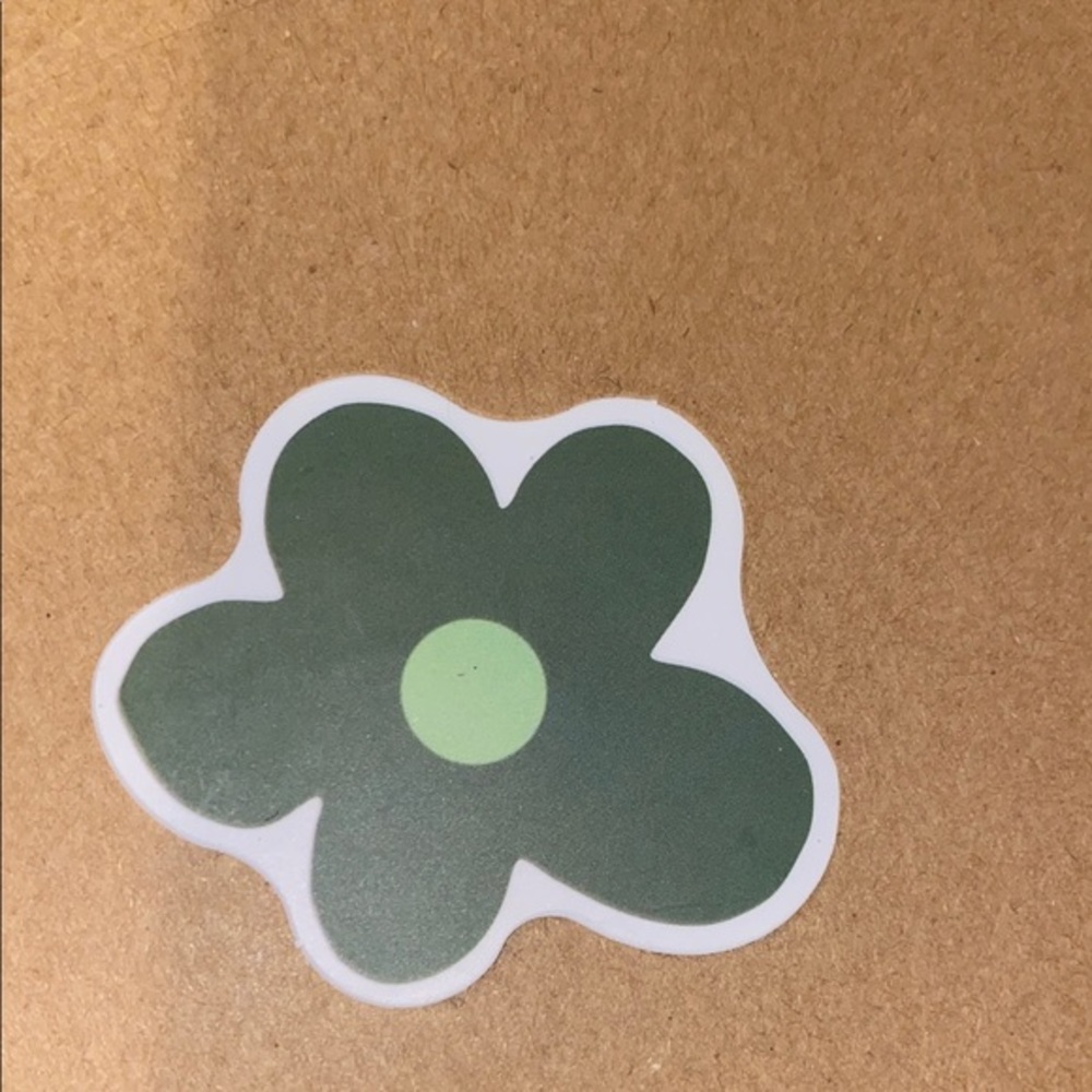 🌈20/$12🌈 Green Flower Sticker